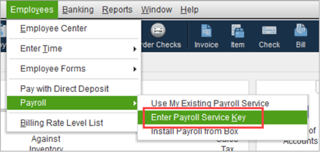 enter paychex payroll into quickbooks for mac